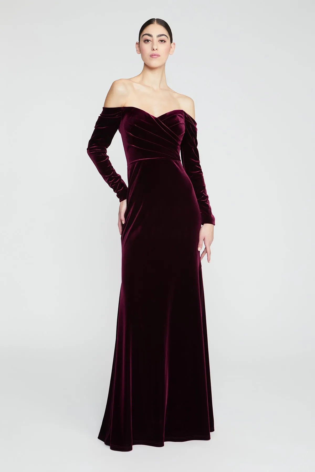 Anita Long Sleeve Gown