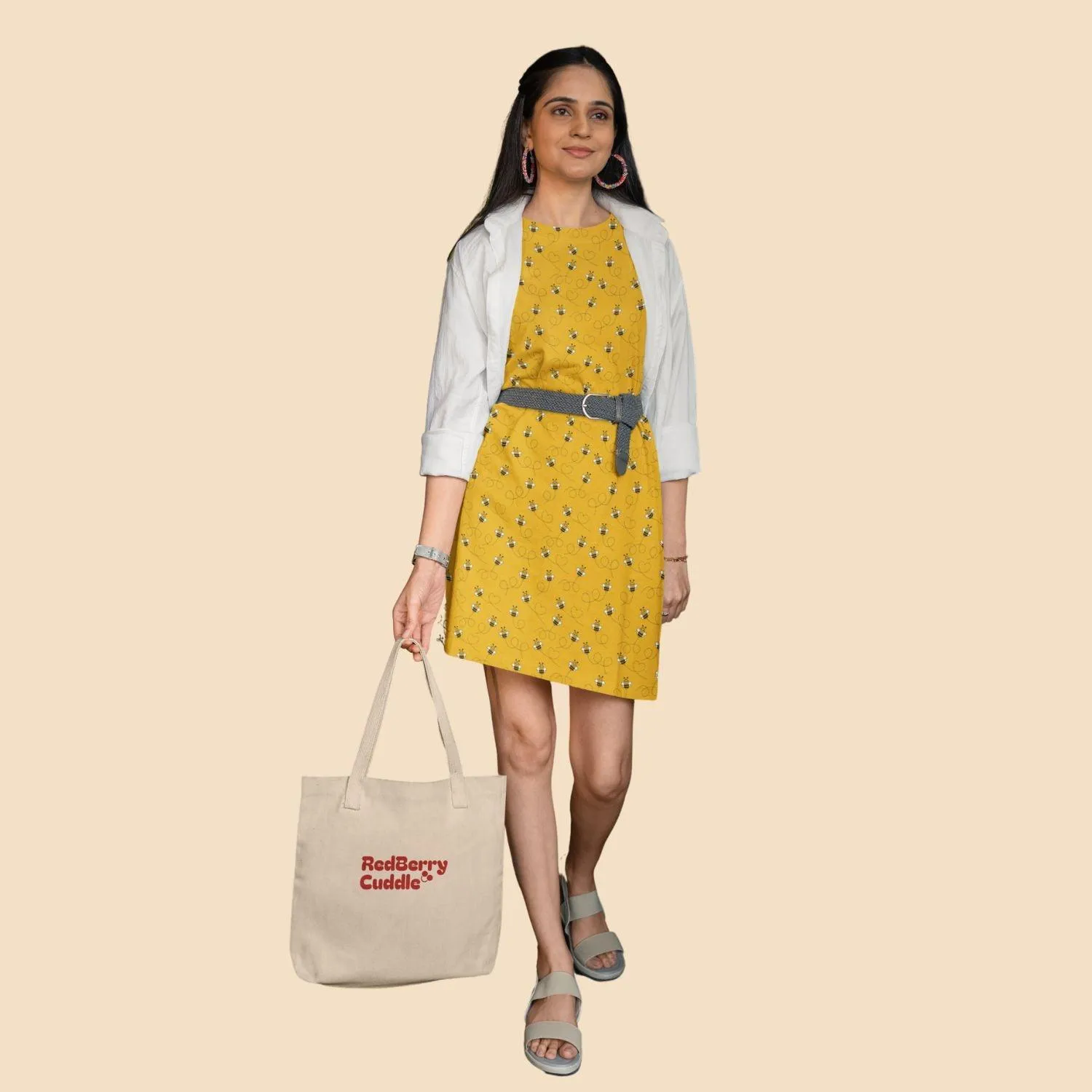 Honeybee - Women's T-Shirt Dress