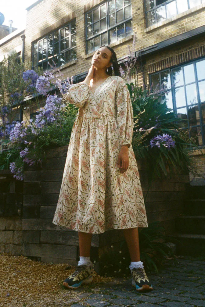 Kobus Dress Wheat Floral