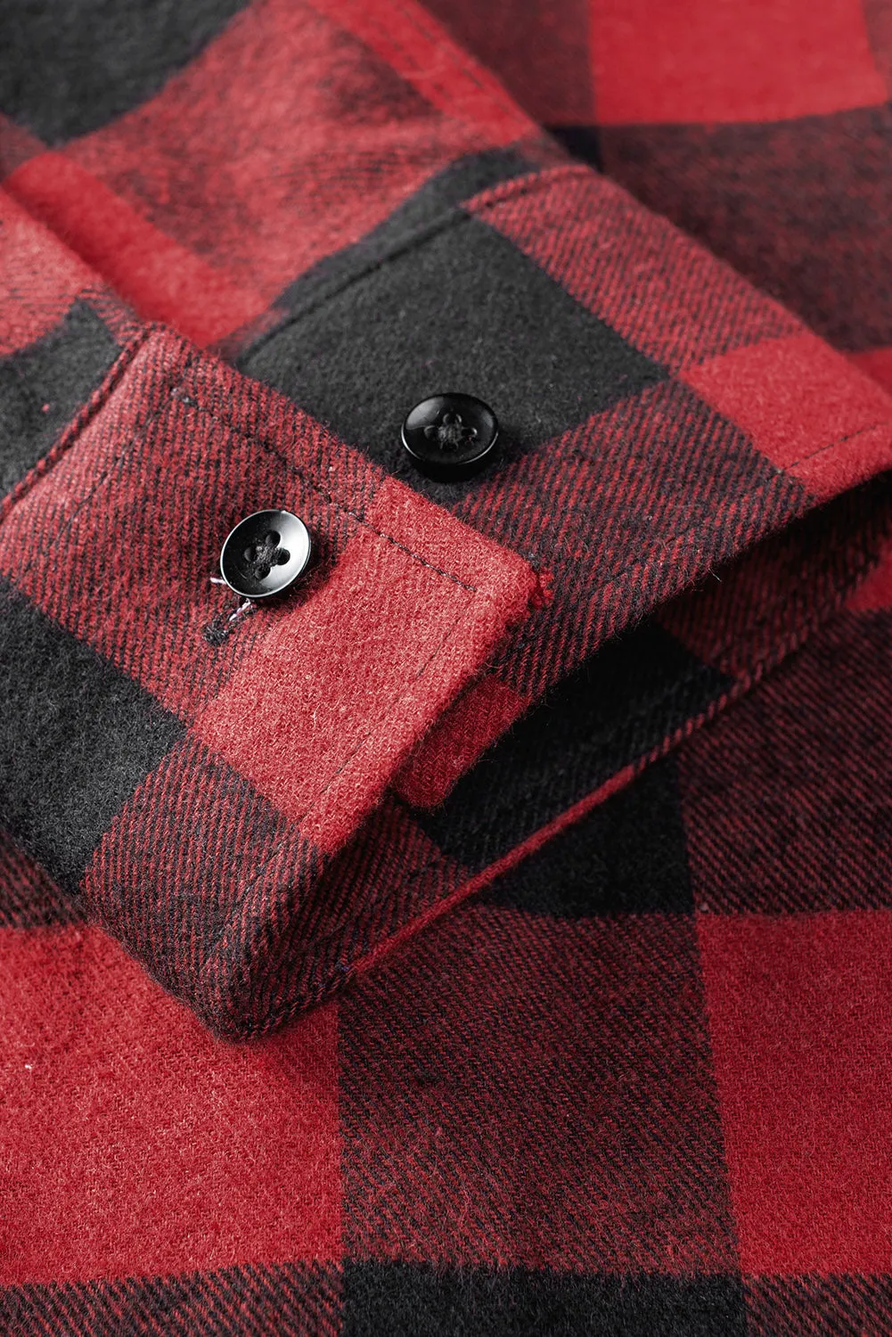 Men Button Front Long Sleeve Gingham Shirt