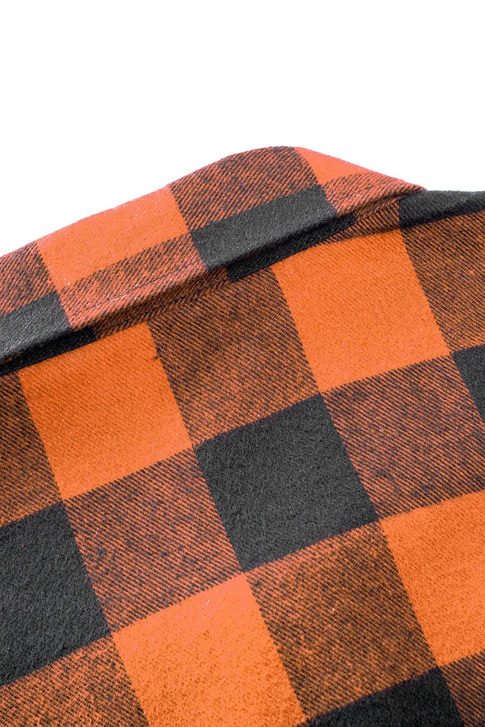 Men Button Front Long Sleeve Gingham Shirt