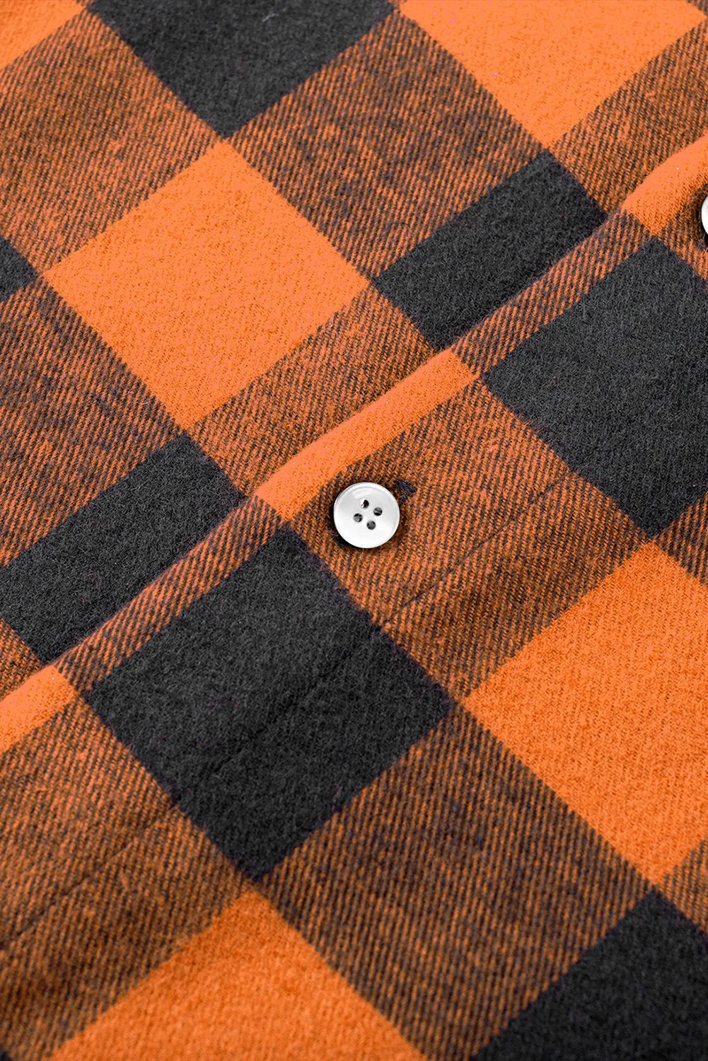 Men Button Front Long Sleeve Gingham Shirt