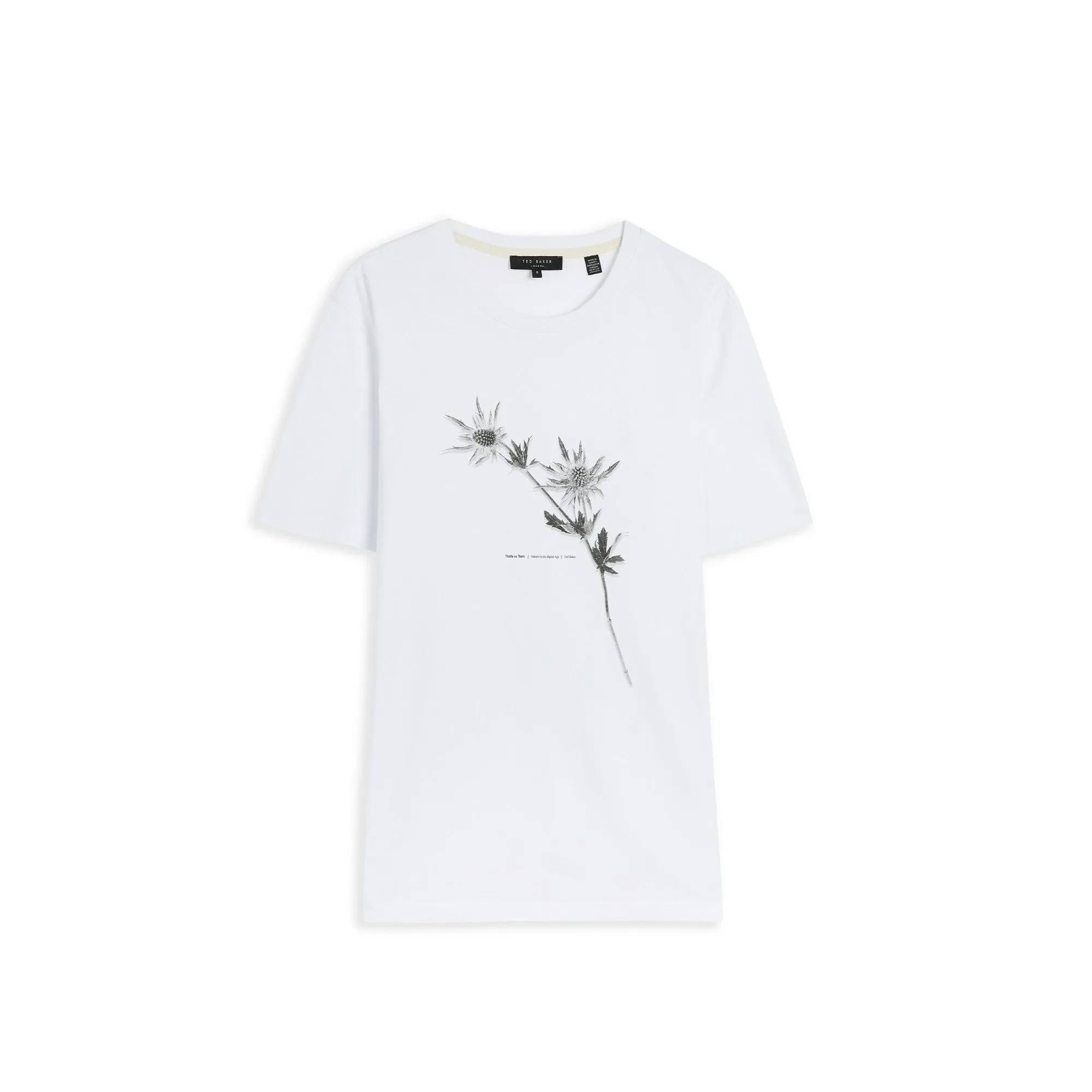 Men Mmb-Wishaw-Ss Graphic T-Shirt - White