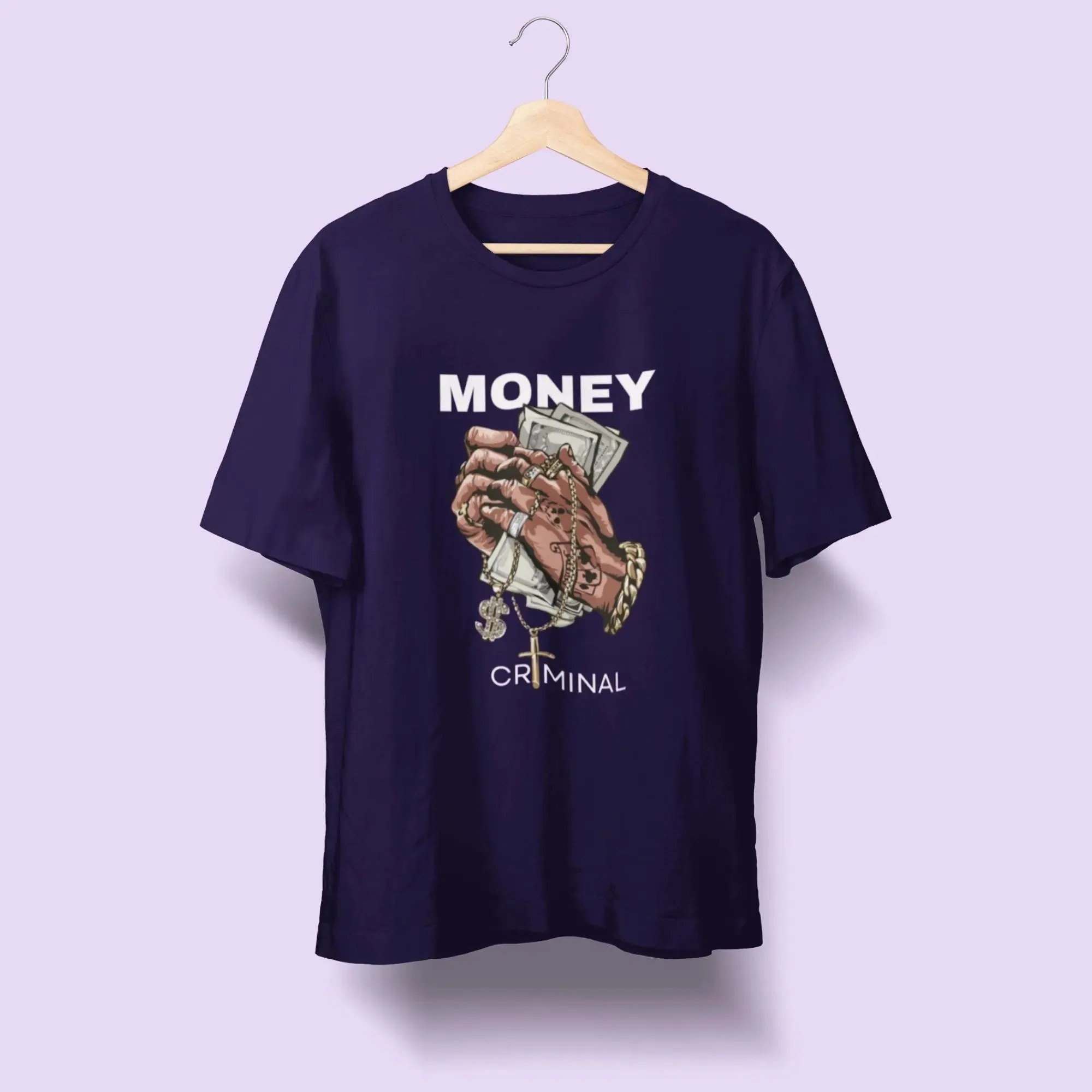 Money Criminal Oversize Classic T-Shirt