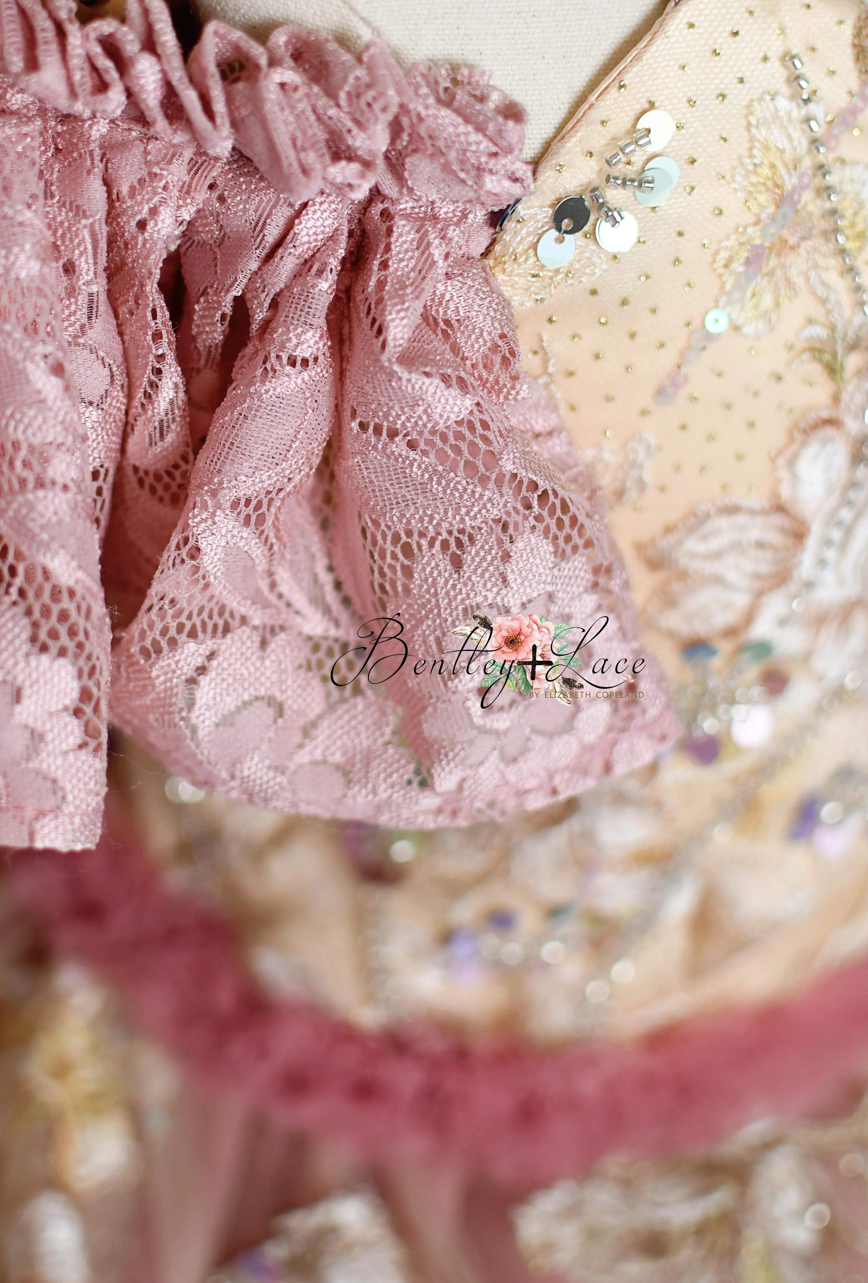 "Sunshine Serenade" Couture Floor length gown (6 Year - Petite 8 Year)