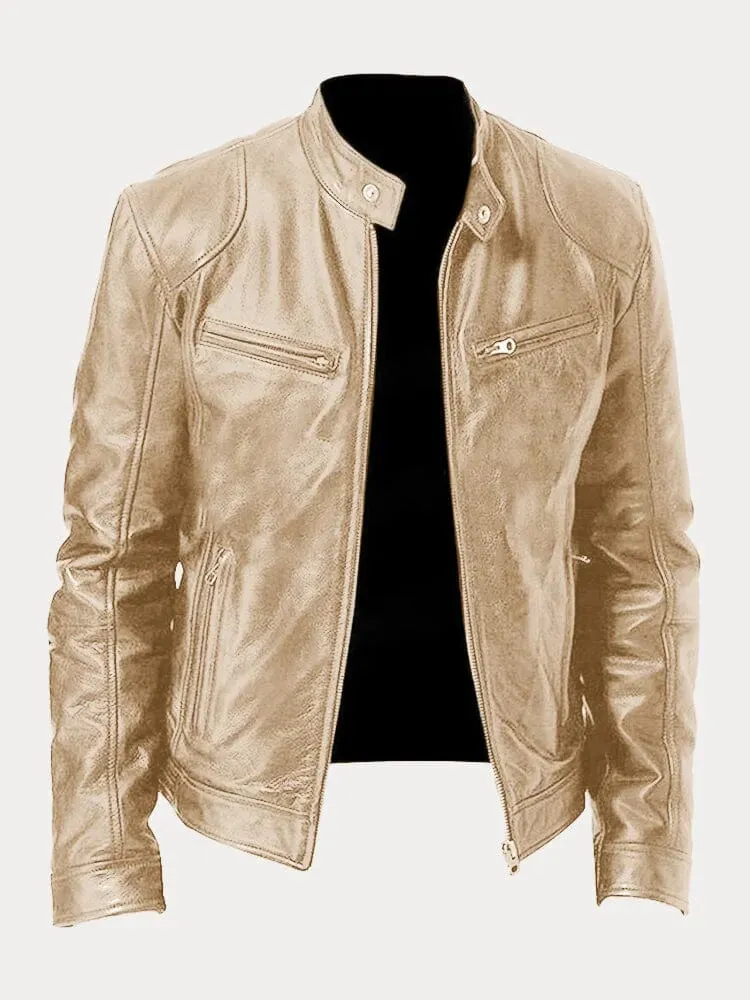 Rino  - Casual Leather Jacket