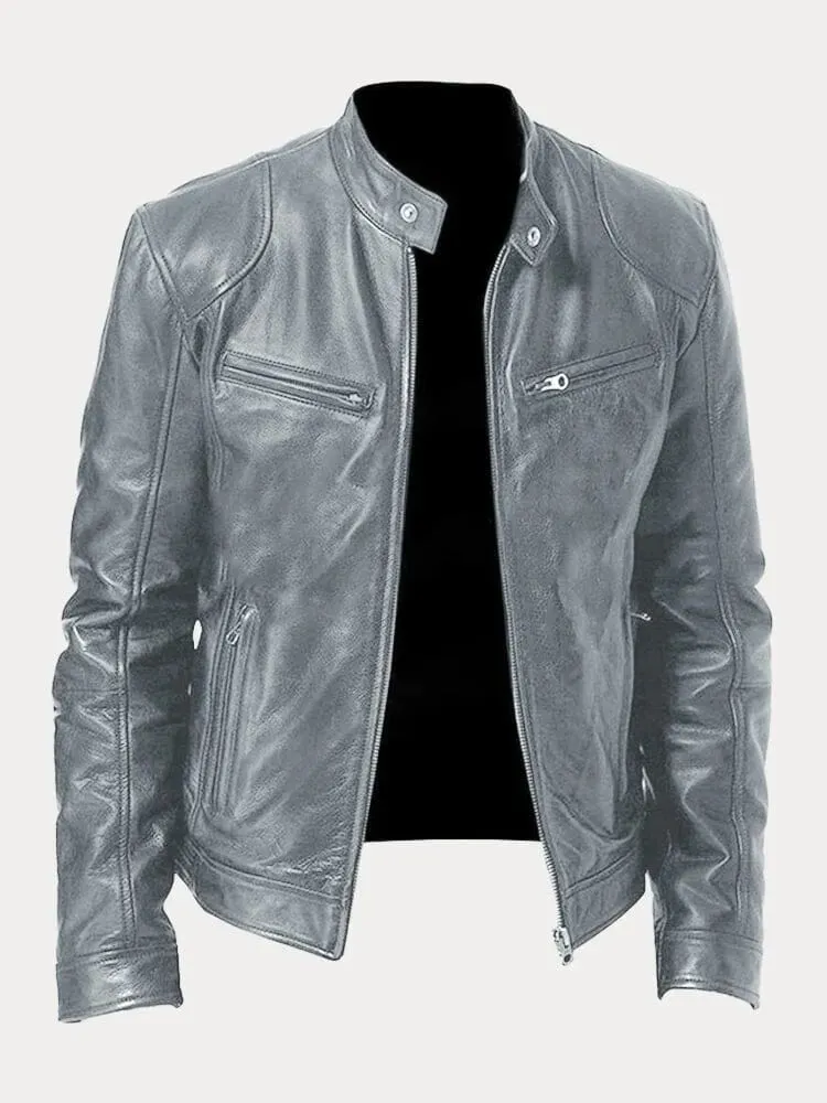 Rino  - Casual Leather Jacket