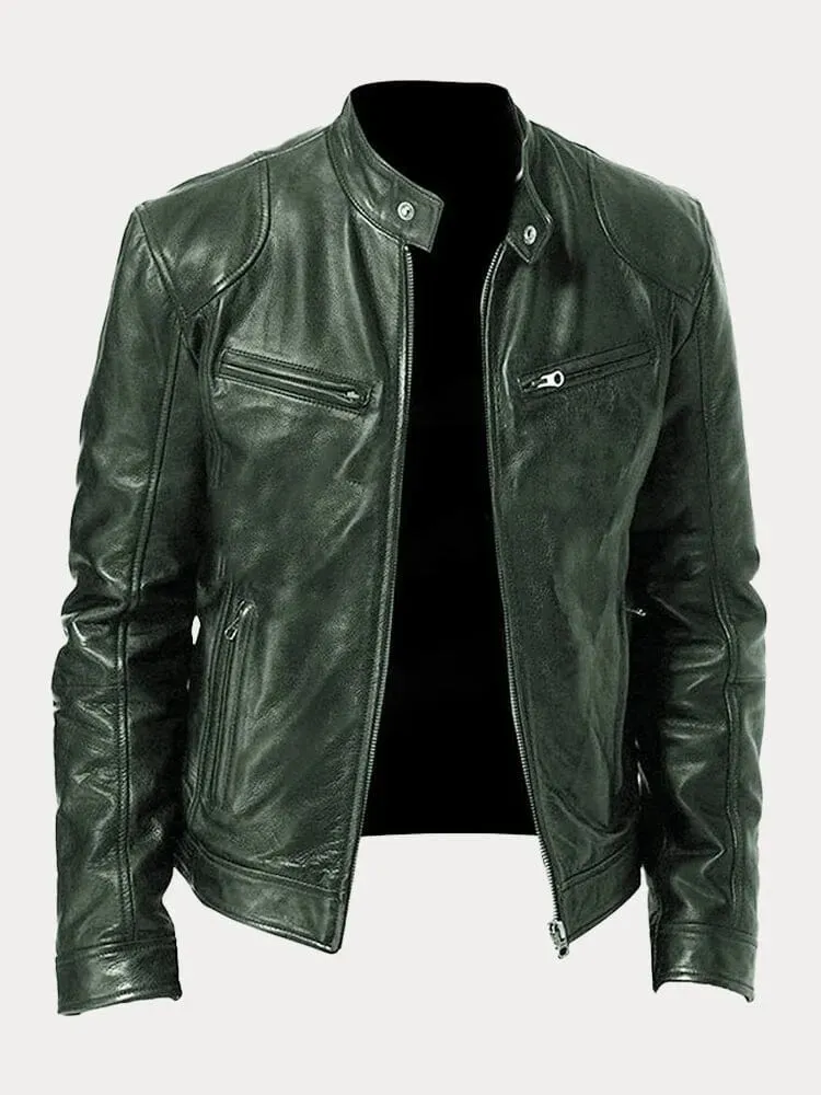 Rino  - Casual Leather Jacket