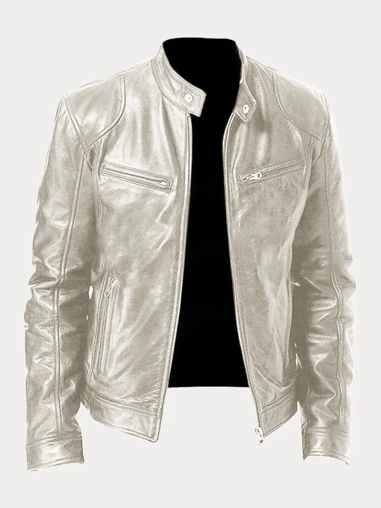 Rino  - Casual Leather Jacket