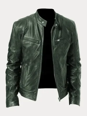 Rino  - Casual Leather Jacket