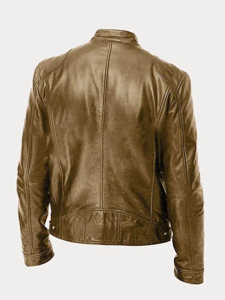Rino  - Casual Leather Jacket