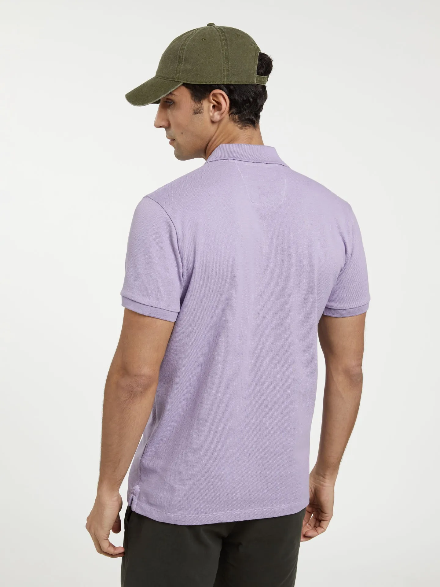 Slim Fit Basic Polo Piqué Shirt