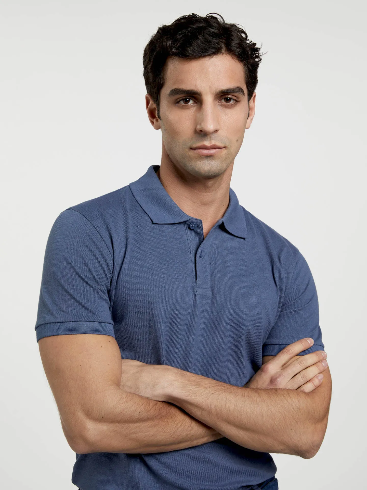 Slim Fit Basic Polo Piqué Shirt