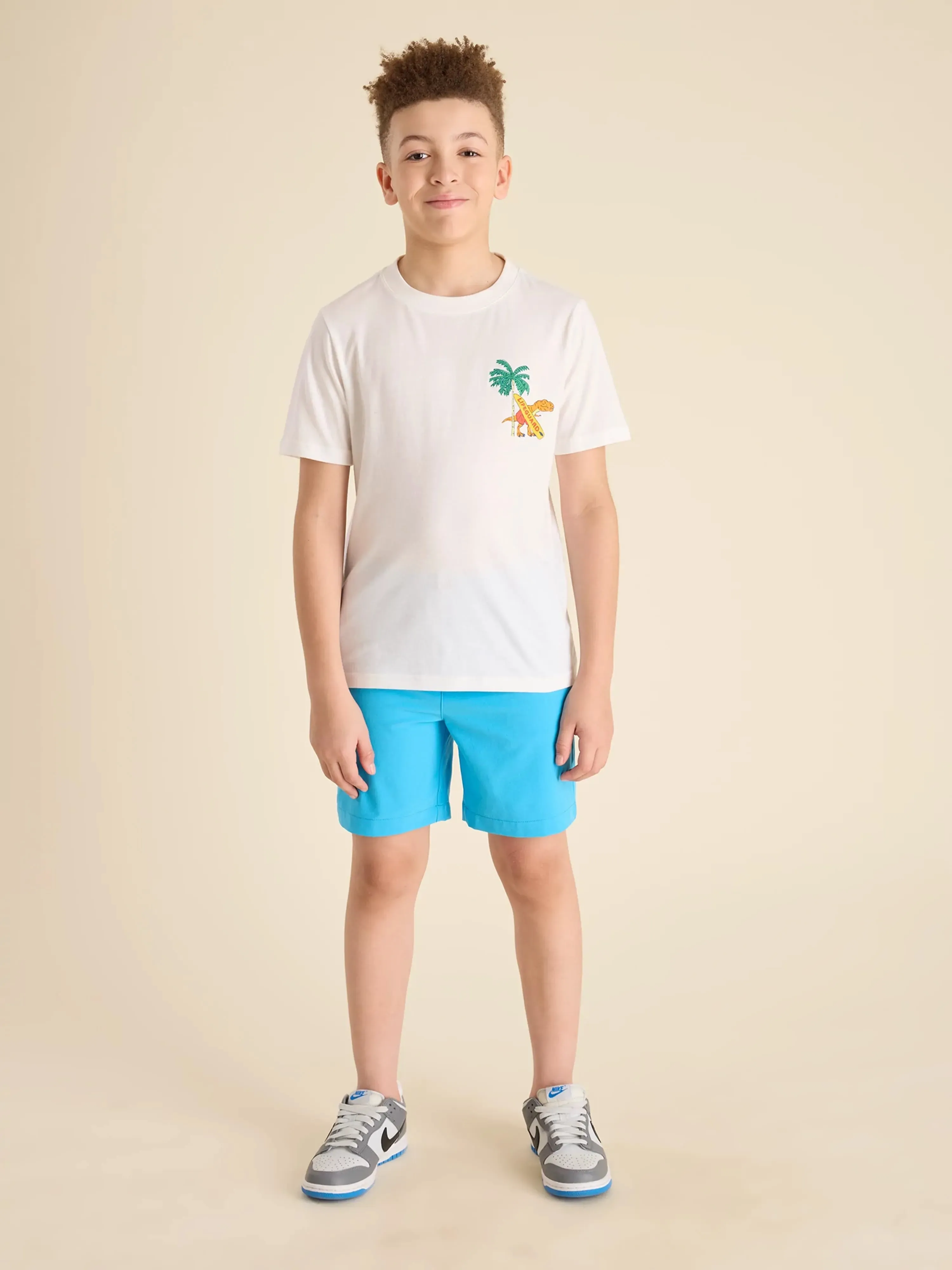 The Lifeguard Dino (Boys Non Pocket T-Shirt)